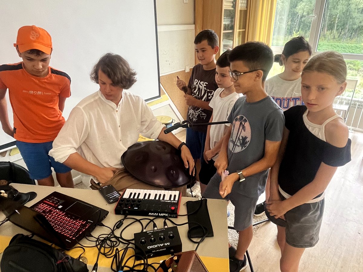 Making music together