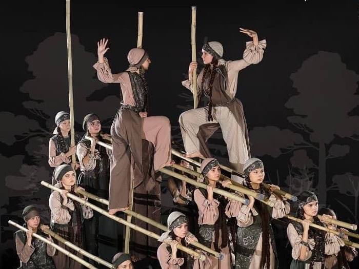 The choreographic performance “Karakuz” by the Freestyle studio